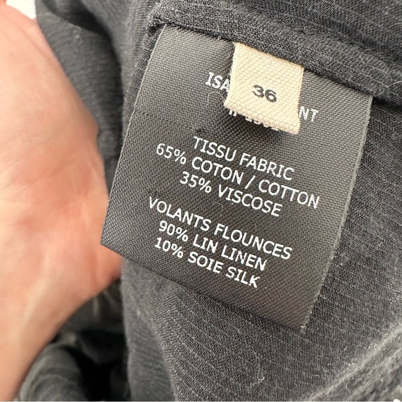 Isabel Marant Etoile Black Button Up Blouse - Picture 9 of 9